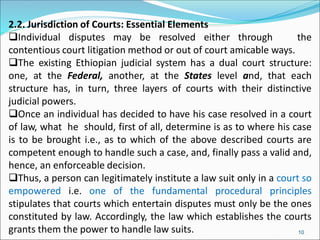 Law Civil Procedure I ppt -Lecture Note | PDF