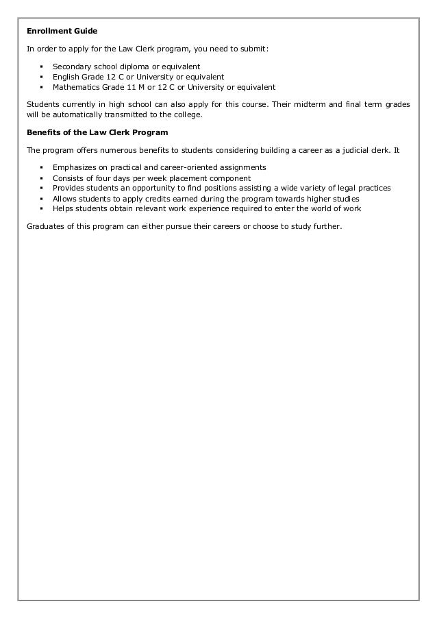 Law clerk – job description and educational requirements