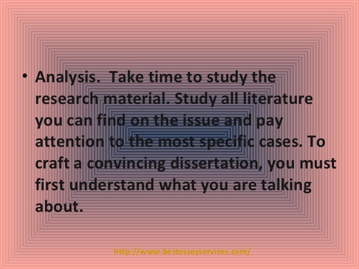 Law dissertation writing