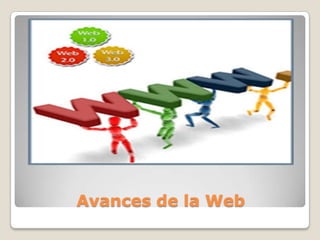 Avances de la Web
 