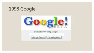 1998 Google.
 