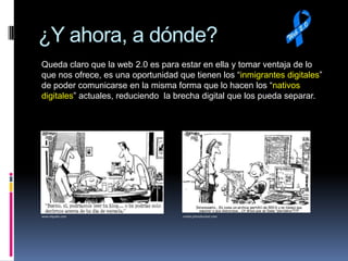 Herramientas  o software social, basados en necesidades de individuos pertenecientes a una comunidad con interese comunes.Lo más importante!Acceso: siendo universal y de localización eficienteCreación : involucrando un proceso educativo (reflexivo)Los ContenidosTienen el protagonismo pues existen nuevas formas de compartirlo, etiquetarlo, encontrarlo , crearlo y movilizarlo.Recopilación: tendiente a la re-usabilidad de objetos, estandarización y clasificaciónConexión: compartir lo generado con la “Gran red” y utilizarla como punto de partida 
