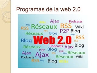 Programas de la web 2.0