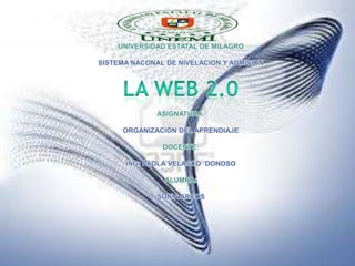 DIAPOSITIVAS DE LA WEB 2.0