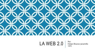 LA WEB 2.0
Por:
Felipe Álvarez Jaramillo
10°C
 