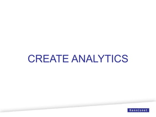 CREATE ANALYTICS