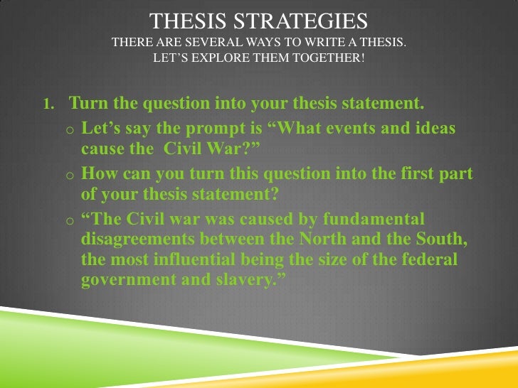 what is a thesis statement 9 3
