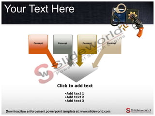 law enforcement powerpoint template - Slide World