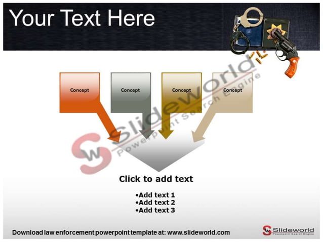 law enforcement powerpoint template - Slide World | PPTX