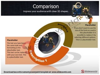 law enforcement powerpoint template - Slide World