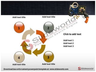 law enforcement powerpoint template - Slide World