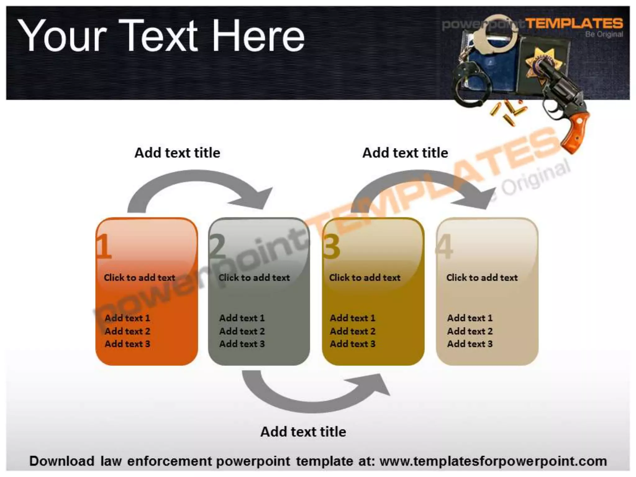 law enforcement powerpoint template - Templates For PowerPoint | PPTX