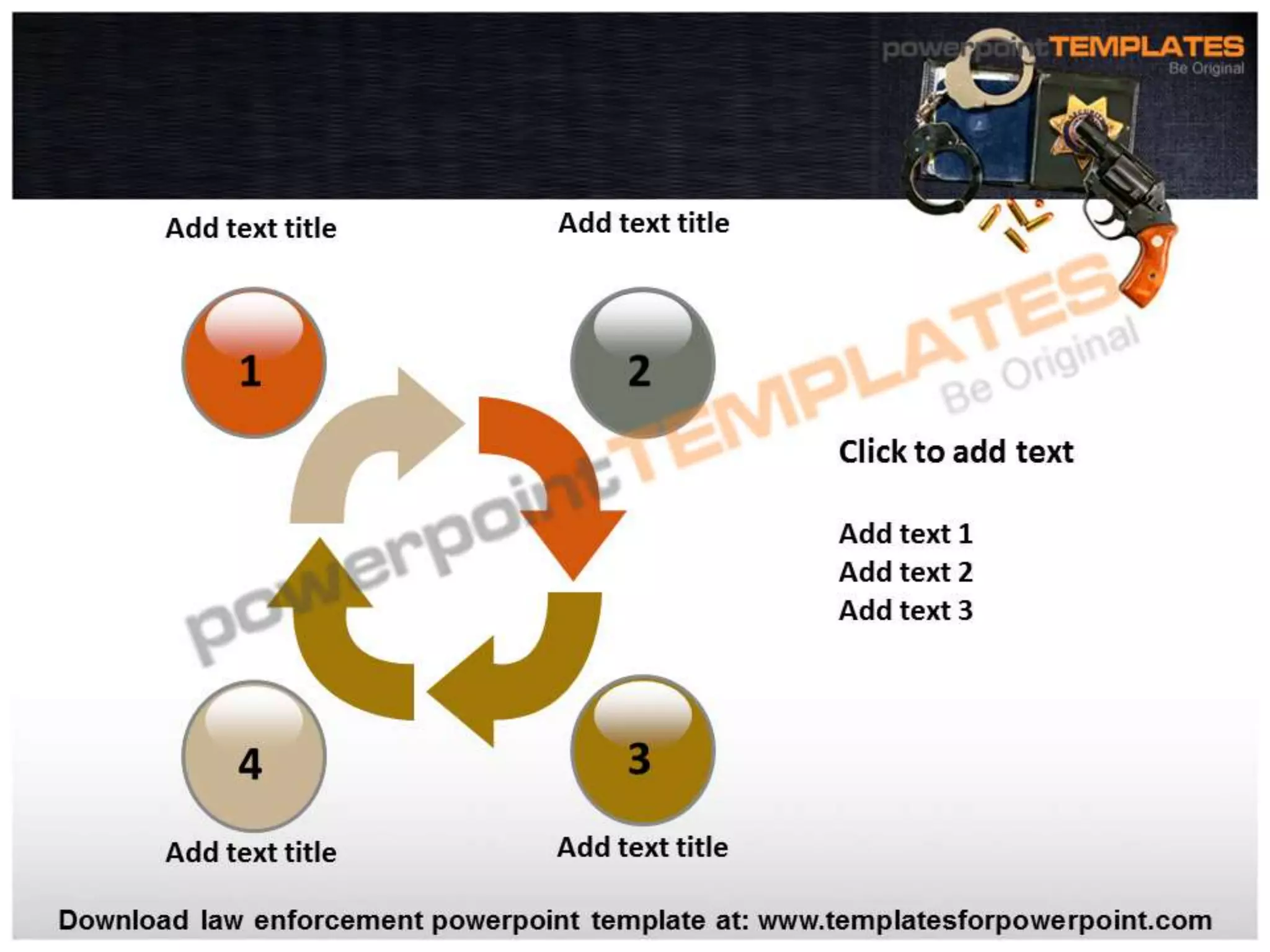 law enforcement powerpoint template - Templates For PowerPoint | PPTX