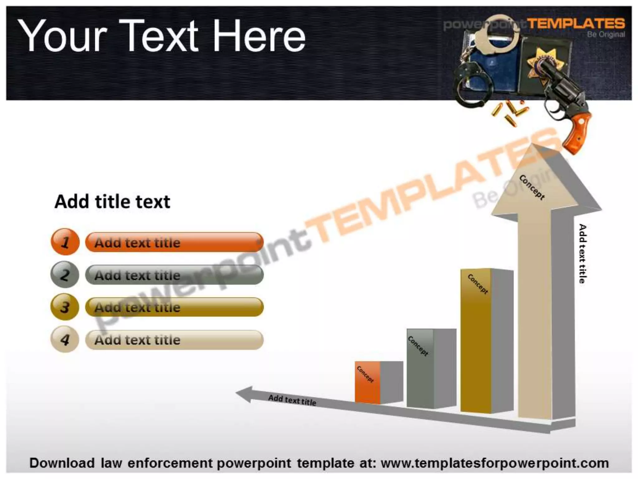 law enforcement powerpoint template - Templates For PowerPoint | PPTX