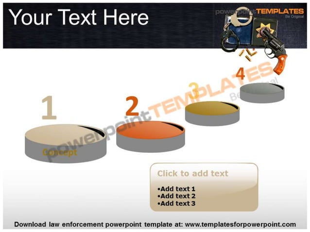 law enforcement powerpoint template - Templates For PowerPoint | PPTX