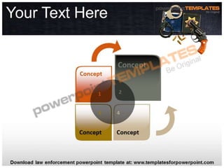 law enforcement powerpoint template - Templates For PowerPoint | PPTX