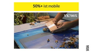 3
50%+ ist mobile
 