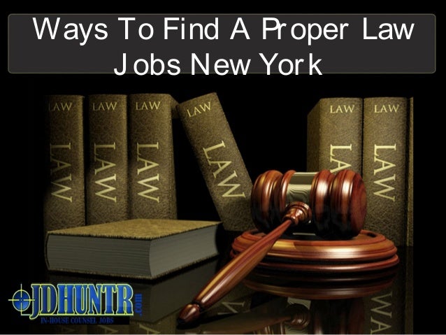 Law Jobs New York