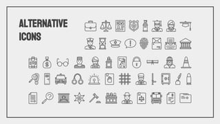 Alternative
icons
 