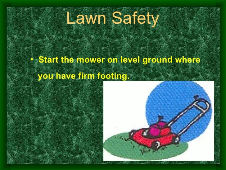 Lawn Mower Safety
