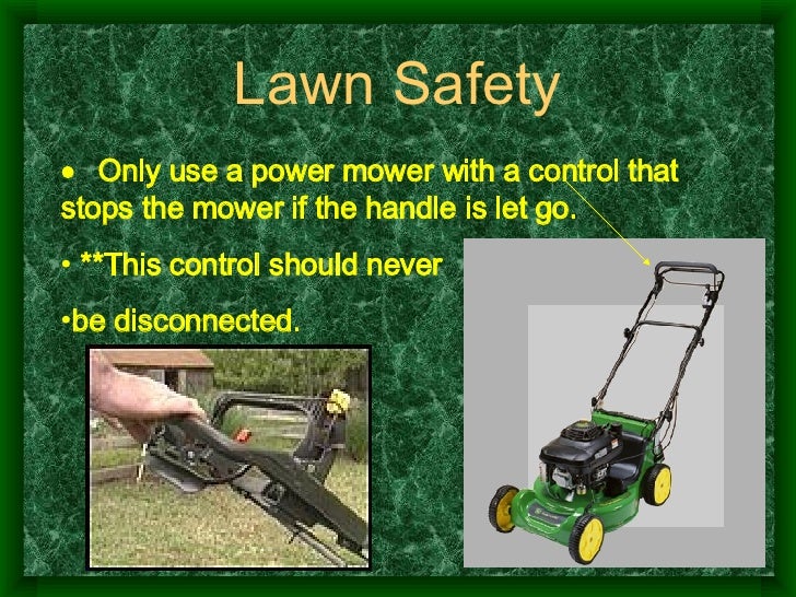 Lawn Mower Safety