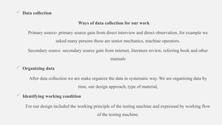 Data Collection Format For Machine Design lawnmower grass cuter machine.pptx