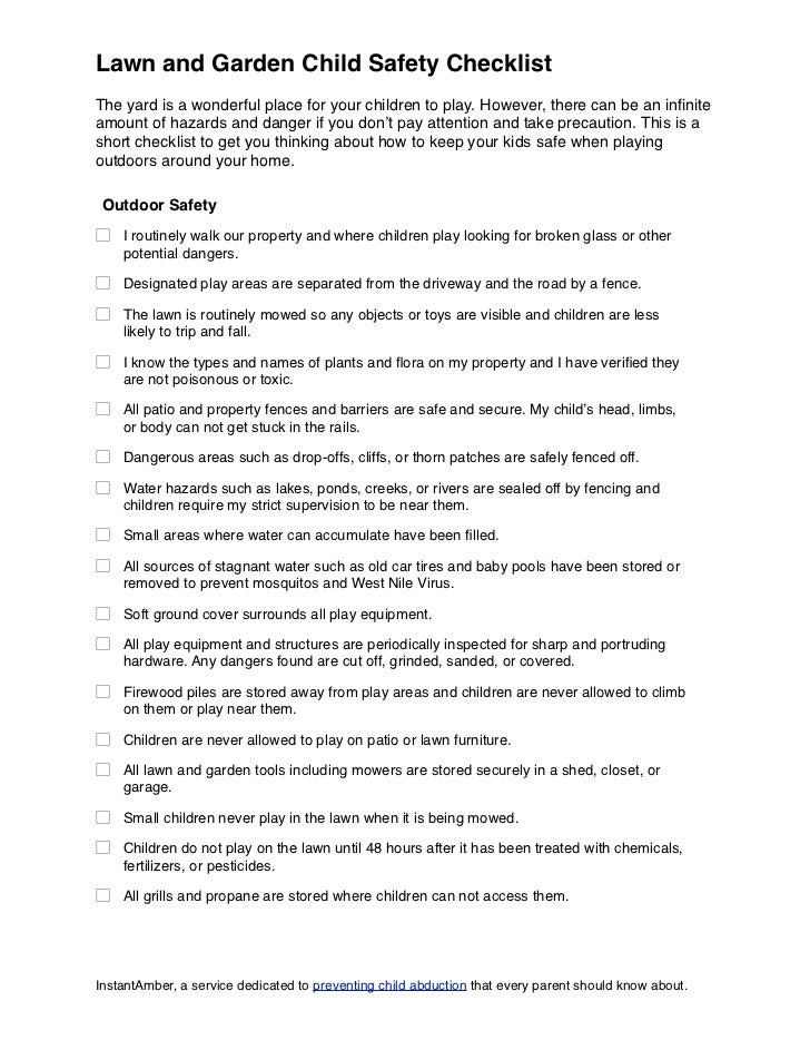 outdoor safety checklist clipart outdoor safety checklist clipart