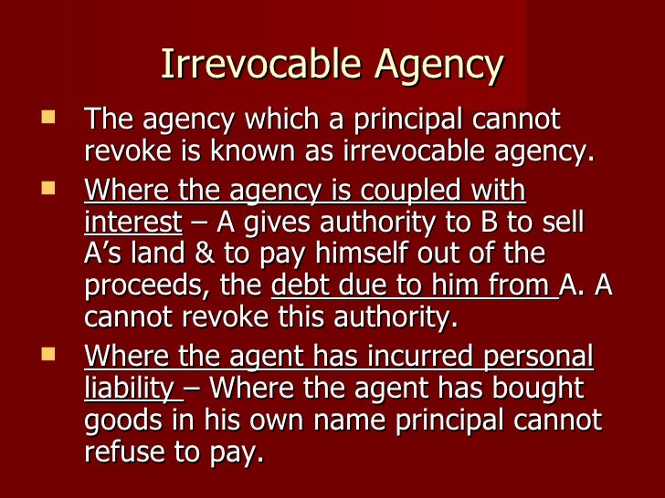 Law of agency