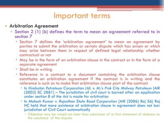 Law of Arbitration by Niddhi Parmar | PDF