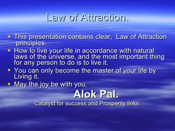 Law Of Attraction