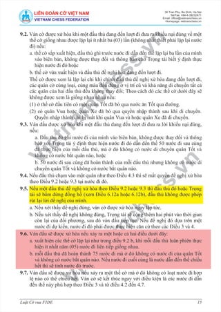 Luật Cờ vua FIDE - Mới!