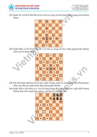 Luật Cờ vua FIDE - Mới!