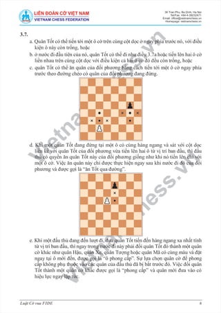 Luật Cờ vua FIDE - Mới!