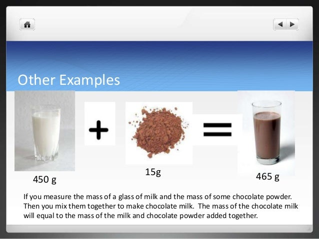law of conservation of mass