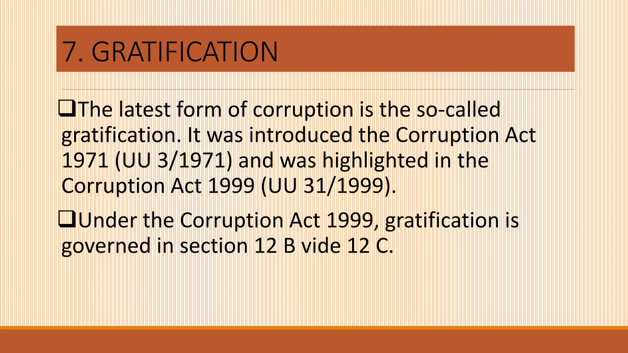 Law of corruption | PPTX