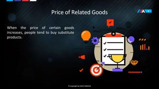 determinants of demand | ppt Images High Quality Grahic Law of Demand & Determinants of Demand | PPTX