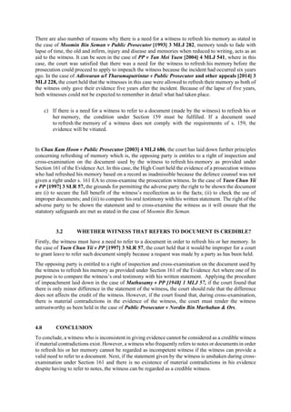 LAW OF EVIDENCE - TUTORIAL QUESTION AND ANSWER | PDF
