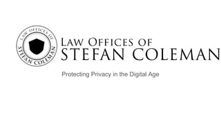 Protecting Privacy in the Digital Age
 