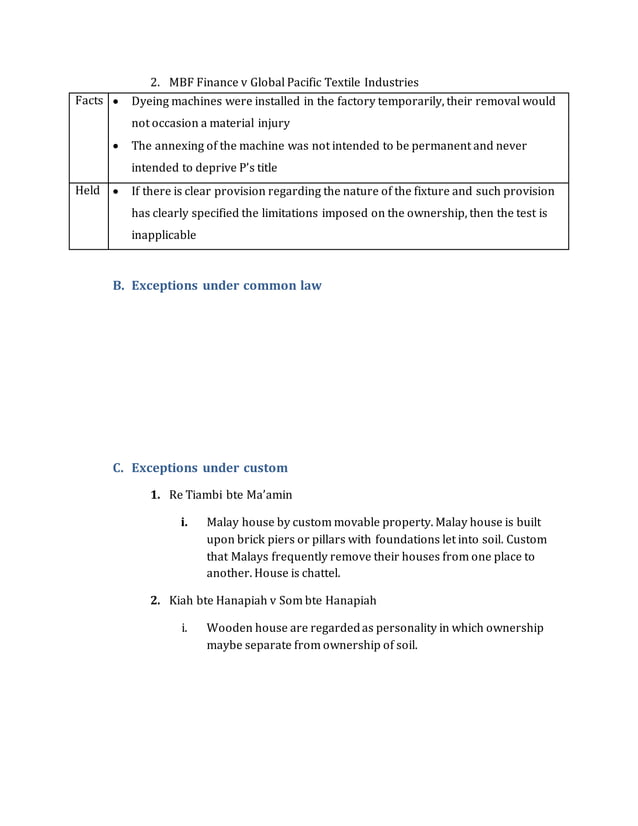 definition of land / Law of fixture PDF