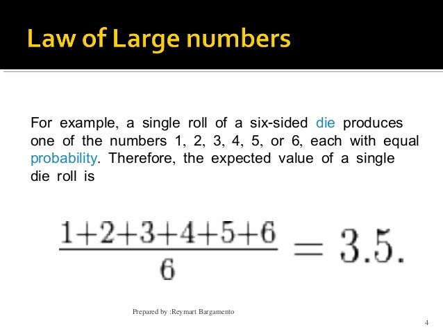 Law of large numbers