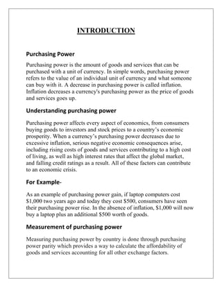 Volume Purchasing Power Example Law of one price (PPP) IFM PRIYANSHI.pdf