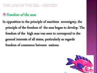 Sea Country Rights Law of sea saranya | PPTX