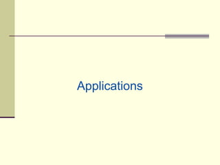 Applications
 