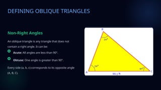 Mastering the Law of Sines: Solving Oblique Triangles in Grade 10 ...
