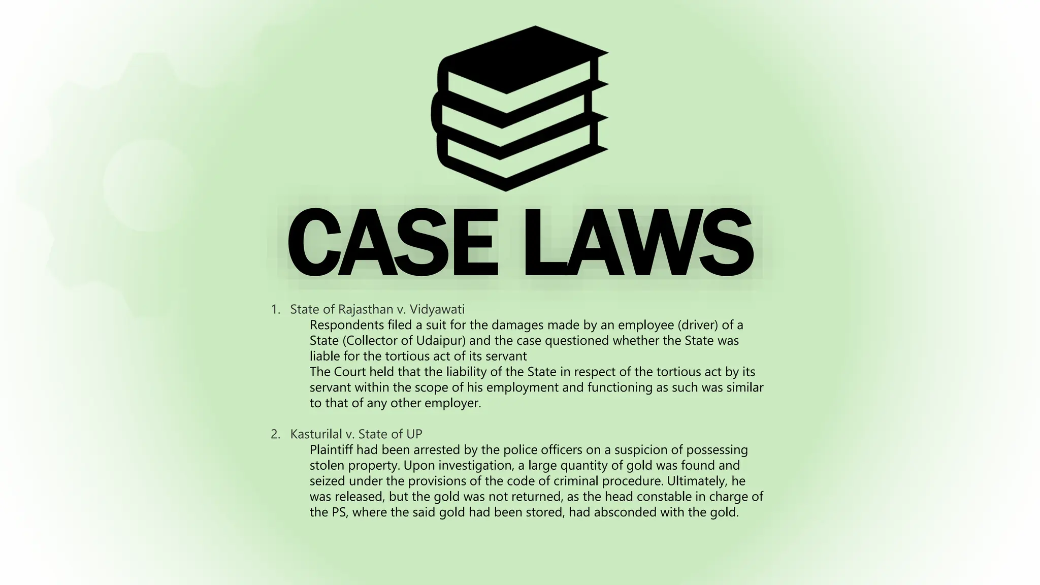 Law Of Torts Presentation Vicarious Liability Pptx