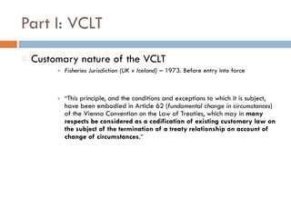 Law of Treaties Public International Law | PDF