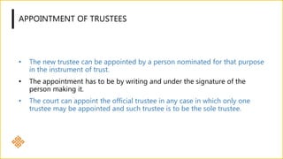 Trust Instrument Law of Trusts- Unit 4.pptx