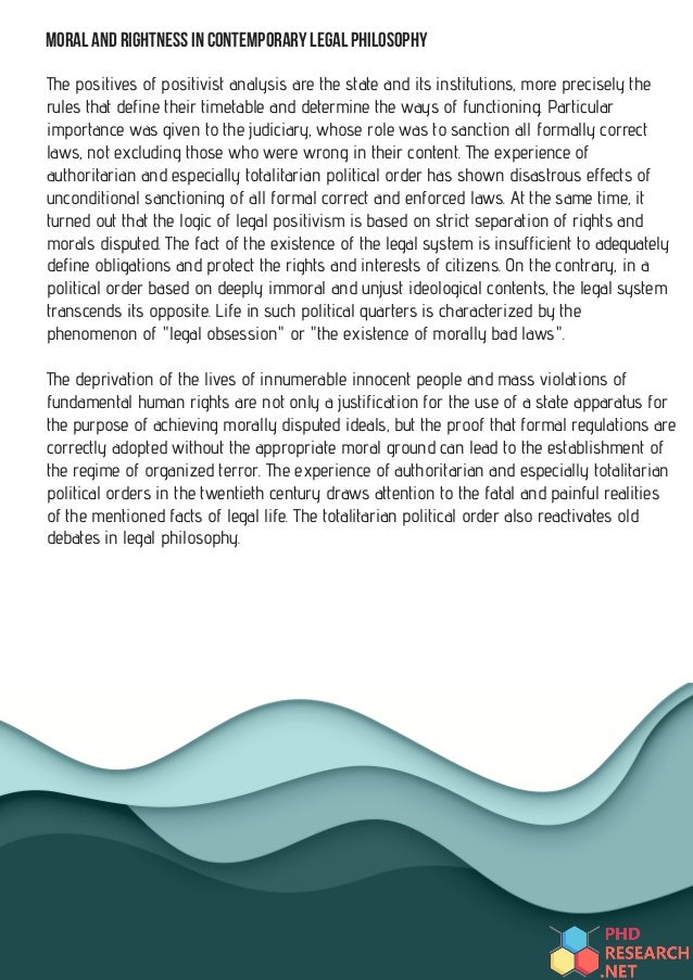 Doctoral research proposal law