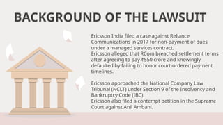 RELIANCE COMMUNICATIONS CASE LAW STUDY.pptx