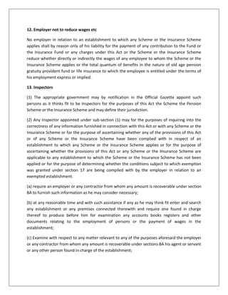 provident fund act 1952